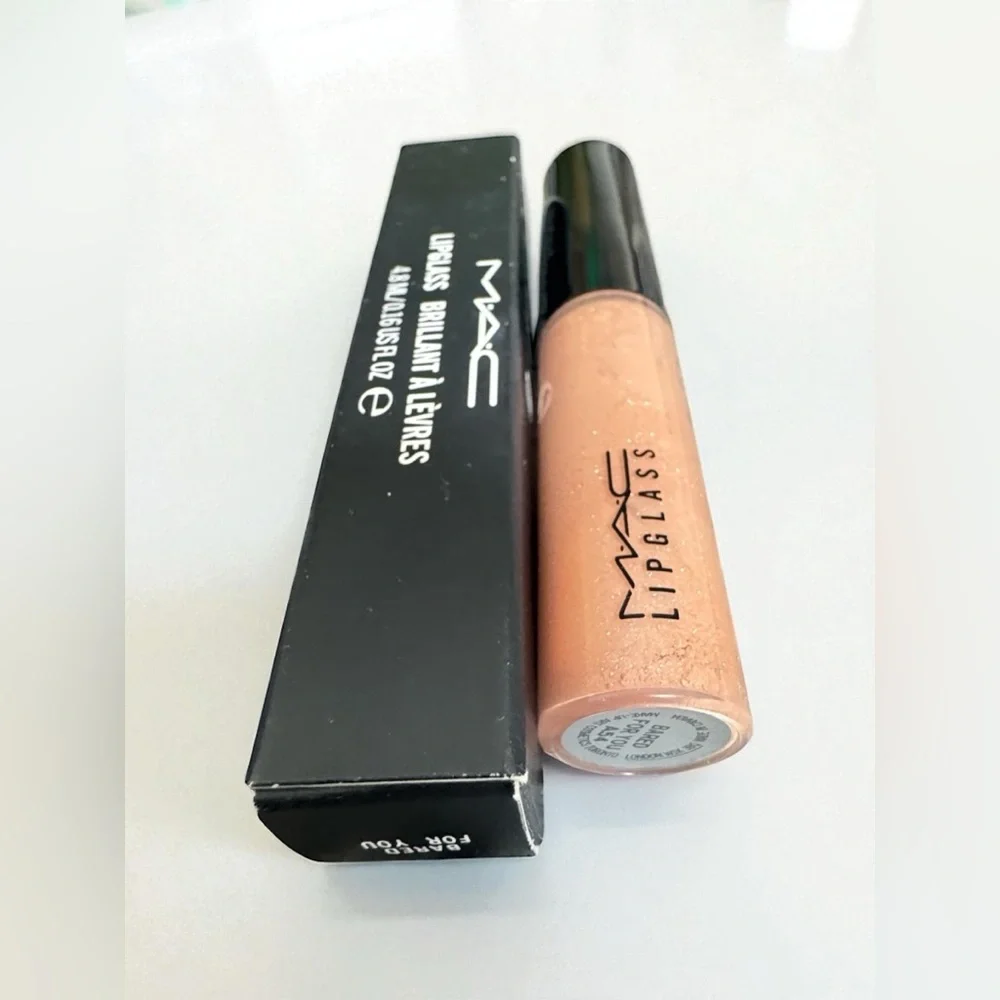 MAC BARED FOR YOU LIPGLASS. NEW IN BOX. LIMITED EDITION.